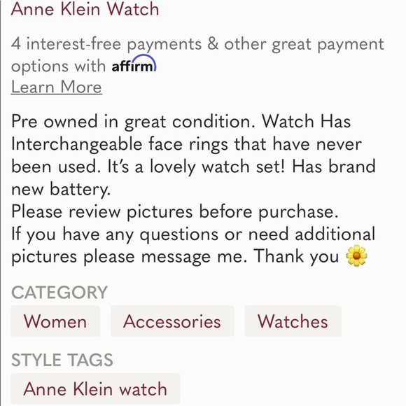 Anne Klein Watch Set - Picture 4 of 6